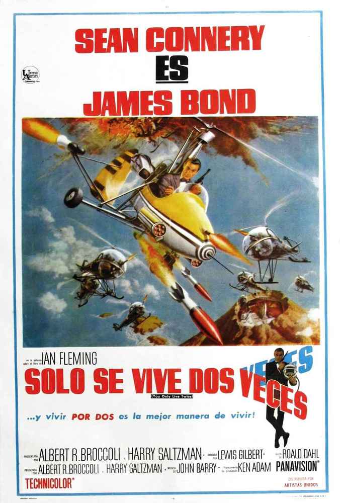 Póster de Sólo se vive dos veces