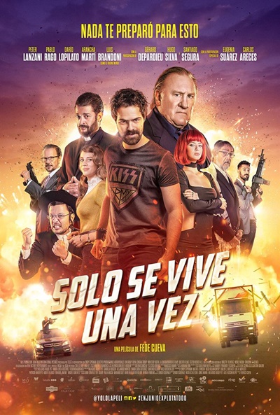 Póster de Solo se vive una vez