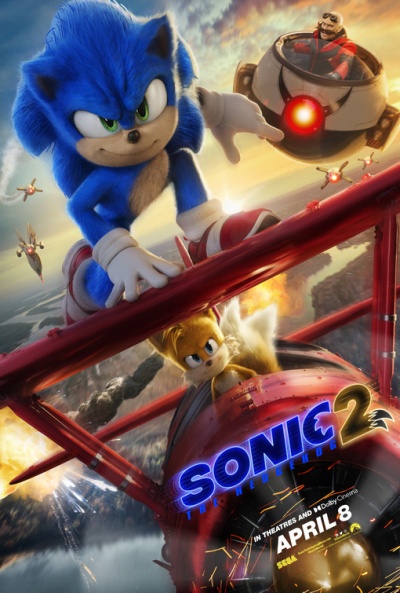 Póster de Sonic 2. La película