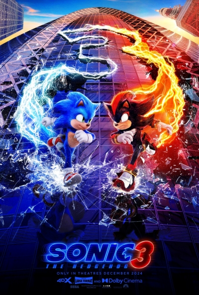 Póster de Sonic 3: La película