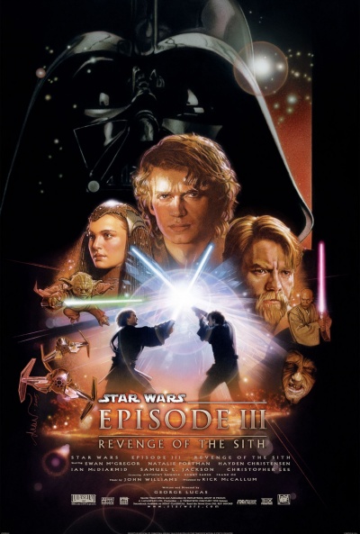Póster de Star Wars. Episodio III: La venganza de los Sith