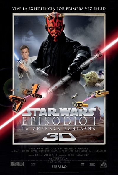 Póster de Star Wars: Episodio I. La amenaza fantasma
