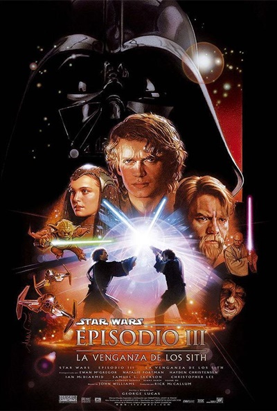Póster de Star Wars. Episodio III: La venganza de los Sith
