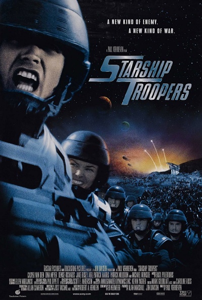 Póster de Starship Troopers (Las brigadas del espacio)
