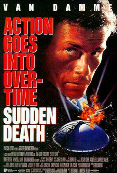 Póster de Sudden Death (Muerte súbita)