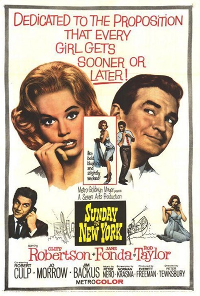 Póster de Un domingo en Nueva York