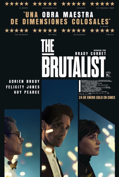 Póster de The Brutalist