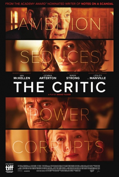 Póster de El crítico de teatro