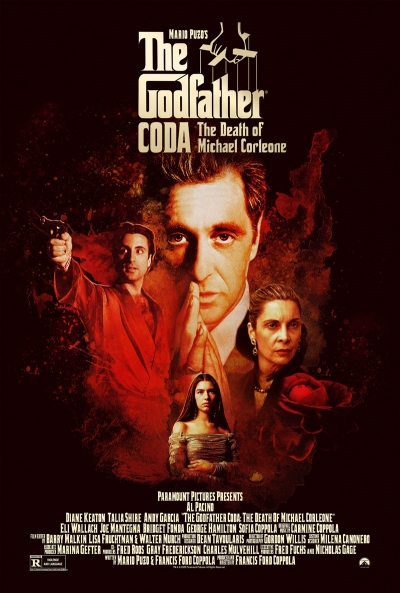 Póster de El padrino, epílogo: La muerte de Michael Corleone