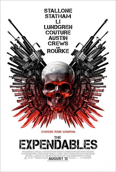 Póster de Los mercenarios