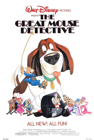 Póster de Basil, el ratón superdetective