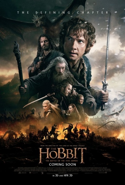Póster de El Hobbit: La batalla de los Cinco Ejércitos