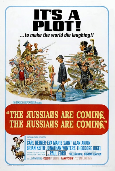 Póster de ¡Que vienen los rusos!