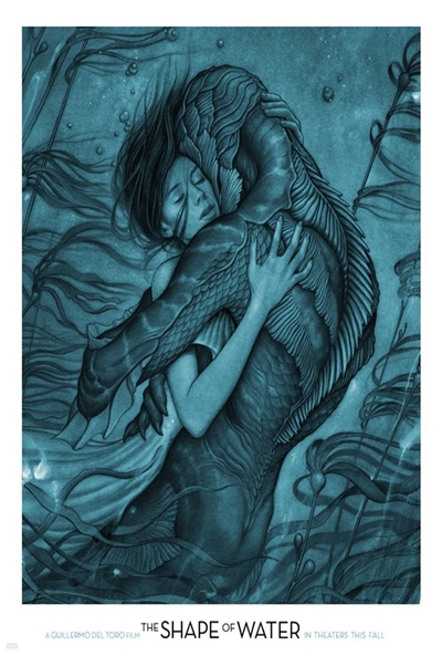 Póster de La forma del agua