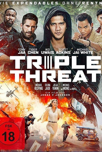 Póster de Triple amenaza