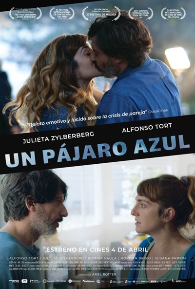Póster de Un pájaro azul