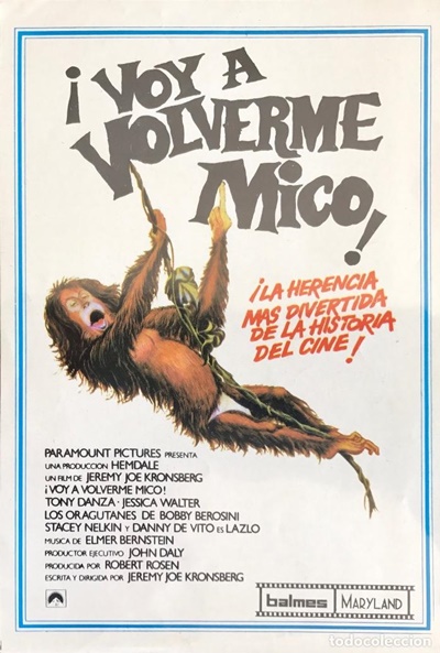 Póster de ¡Voy a volverme mico!