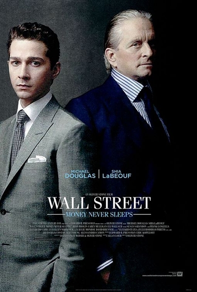 Póster de Wall Street: El dinero nunca duerme