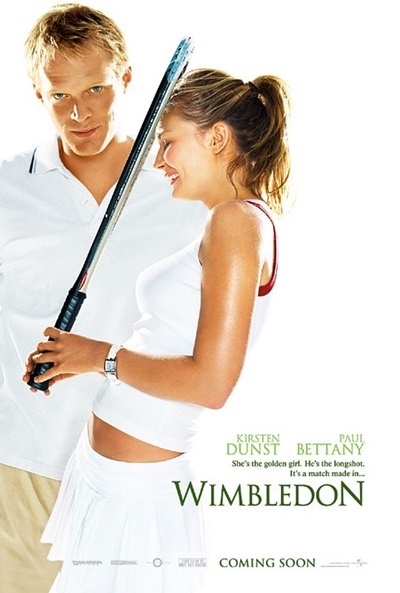 Póster de Wimbledon. El amor está en juego