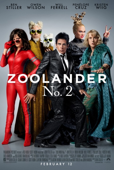 Póster de Zoolander No. 2