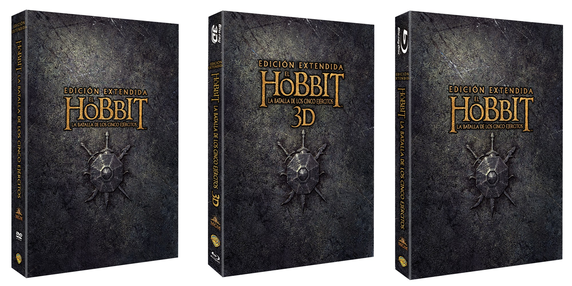 El Hobbit películas Blu-Ray DVD La Batalla de los cinco ejércitos